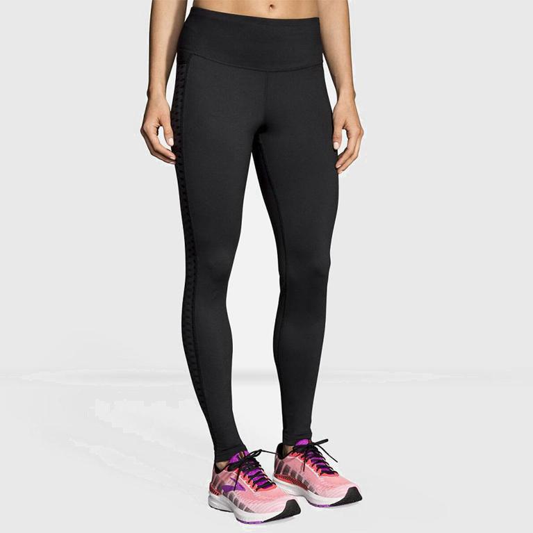 Brooks Greenlight - Leggings Mujer - Gris (ZO5970836)